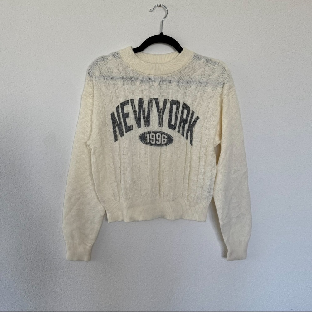 Cream New York Sweater - Picture 2 of 5